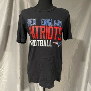 NFL New England Patriots Black and Red Kids Tee